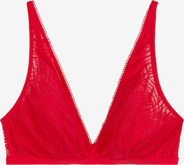 Marc O'Polo Bralette ' Timeless Lace ' in Rot: Vorderseite