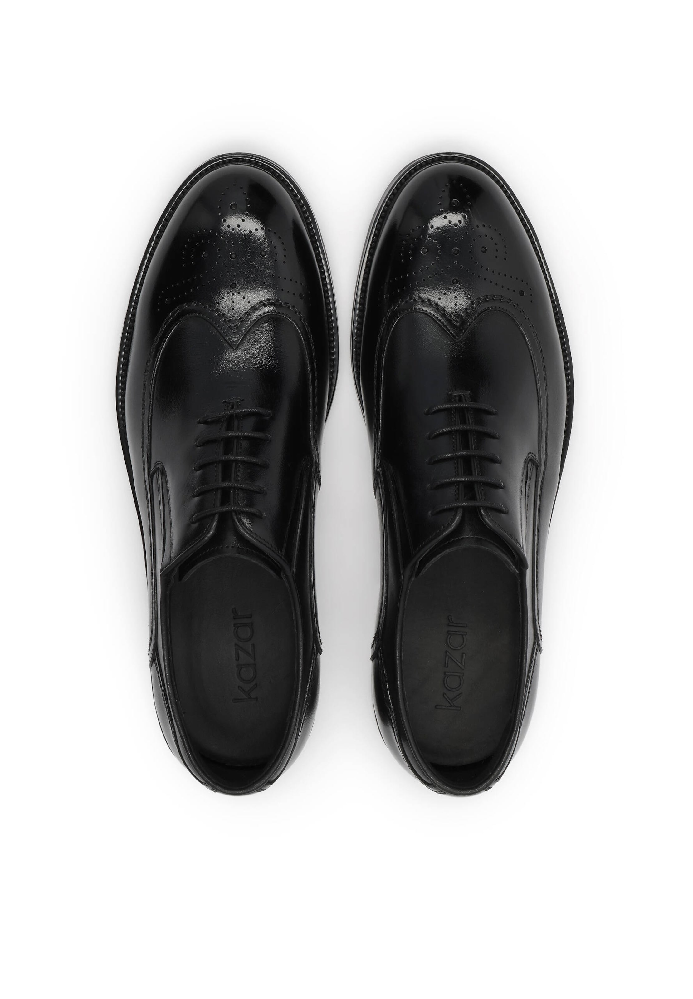 Chaussure à lacets Kazar en noir