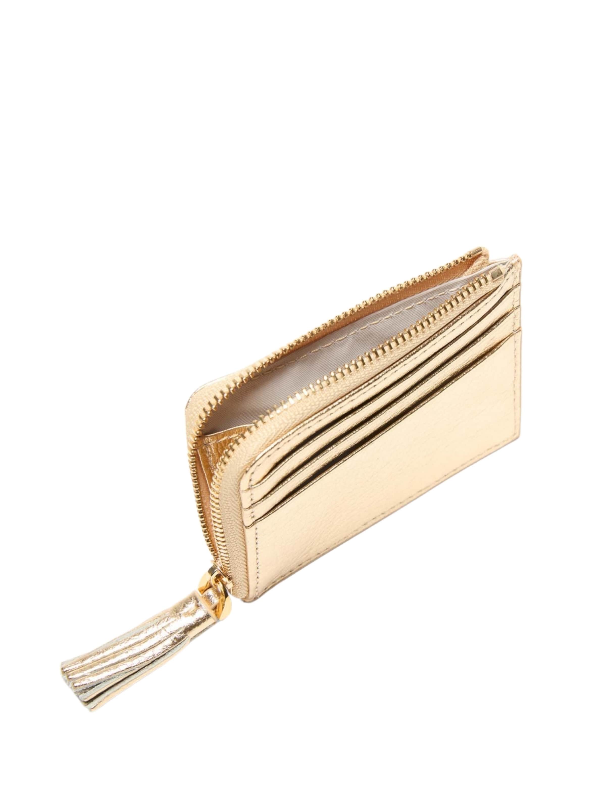 Coccinelle Portemonnee 'COCCINELLE TASSEL' in Geel