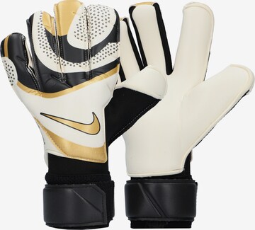 NIKE Athletic Gloves in Beige: front