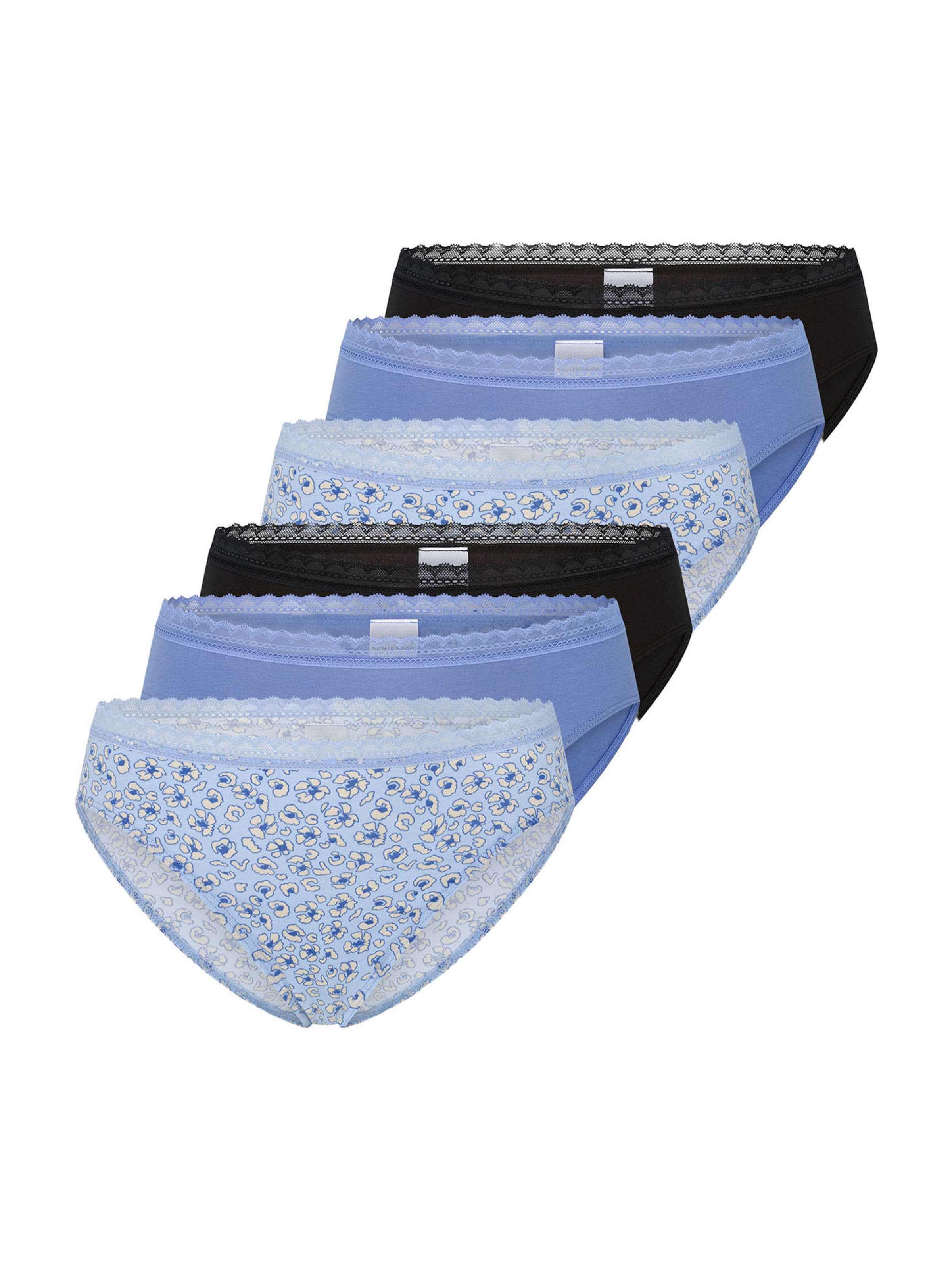 Slip ' Modern ' SCHIESSER en bleu : devant