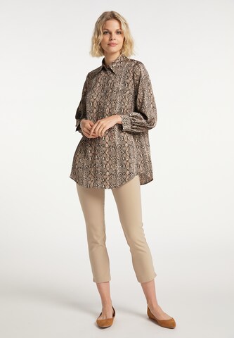 Usha Bluse in Braun