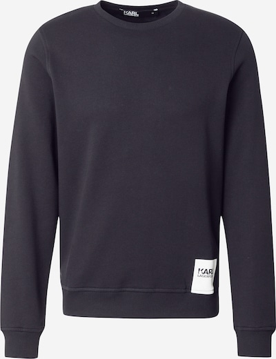 Karl Lagerfeld Sweatshirt em azul noturno / branco, Vista do artigo