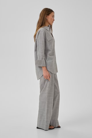 Wide Leg Pantalon 'SkyeMW' My Essential Wardrobe en gris