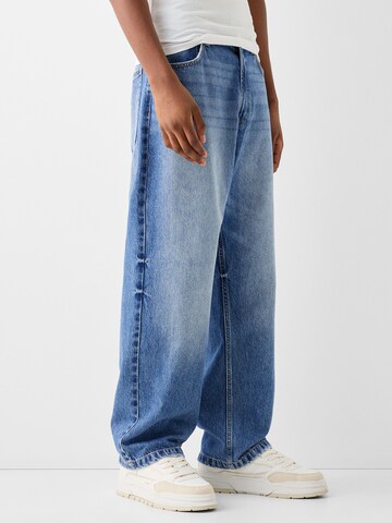 Loosefit Jeans di Bershka in blu