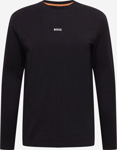 BOSS Majica 'Chark' | črna / bela barva, Prikaz izdelka