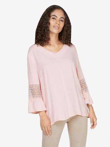 heine Blouse in Roze: voorkant