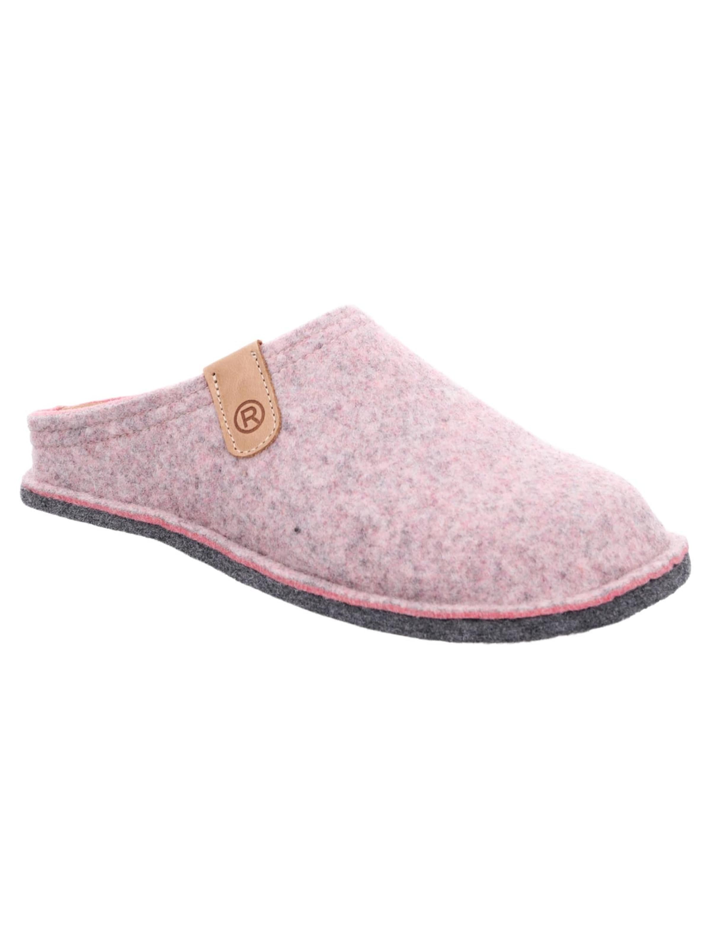 ROHDE Slippers 'Lucca-D' in Pink