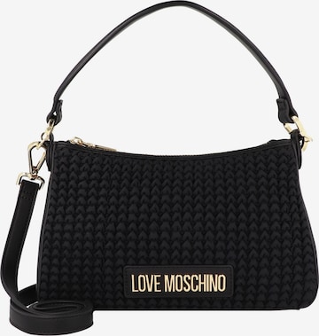 Love Moschino Handbag 'Hug' in Black: front