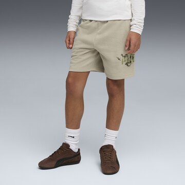 PUMA Regular Shorts 'Essentials' in Beige: Vorderseite