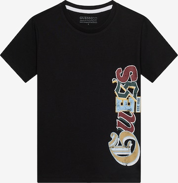 GUESS T-Shirt in Schwarz: Vorderseite