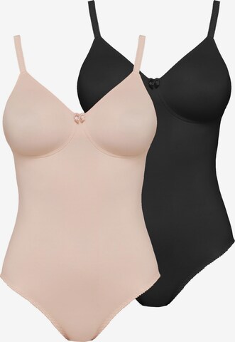 SUSA Corsage 'Basic' in Mischfarben: Vorderseite