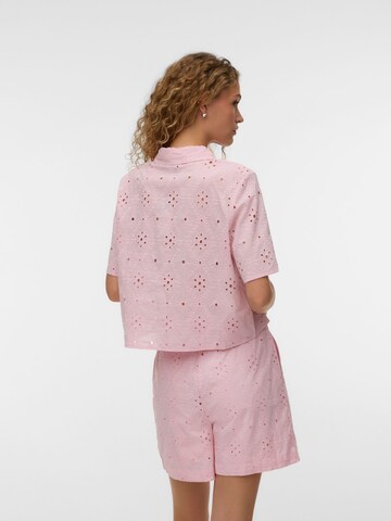 VERO MODA Bluse 'VMEliza' i pink
