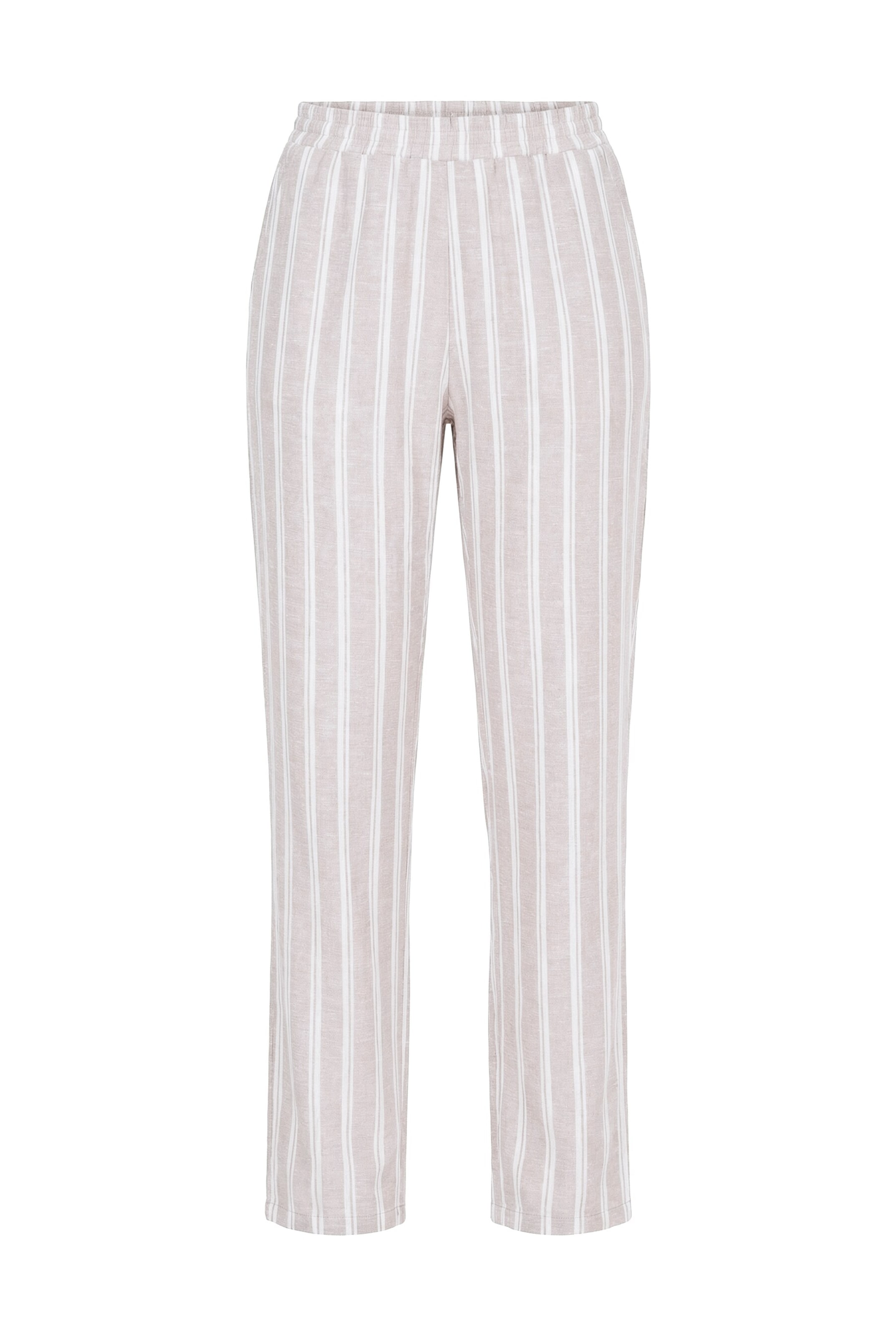 Ulla Popken Regular Hose in Beige: Vorderseite