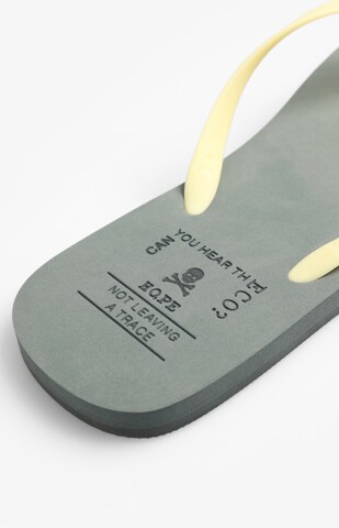 Scalpers T-bar sandals in Grey