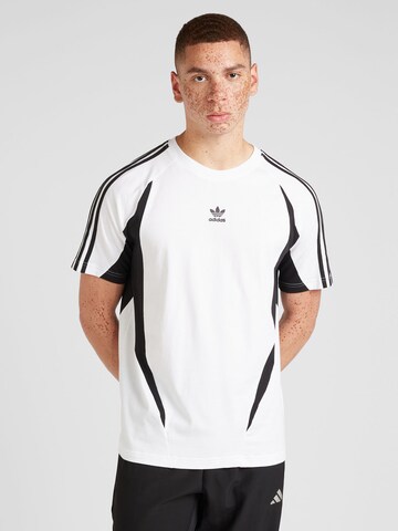 ADIDAS ORIGINALS - Camisa 'Archive' em branco: frente