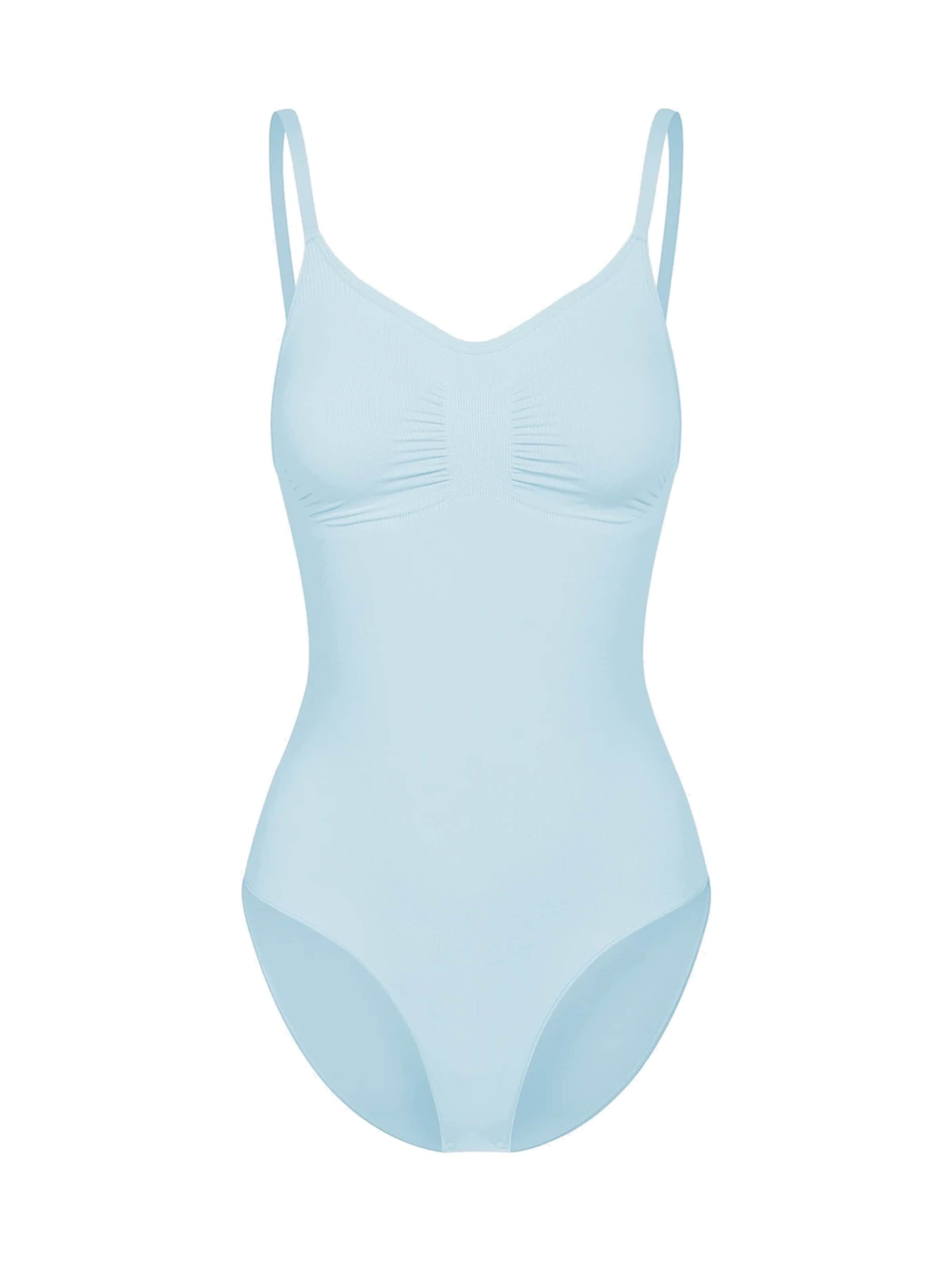 cfab Shapingbody 'Bodysuit Sculpting Shapewear mit Slip' in XS in de kleur Pastelblauw, Productweergave