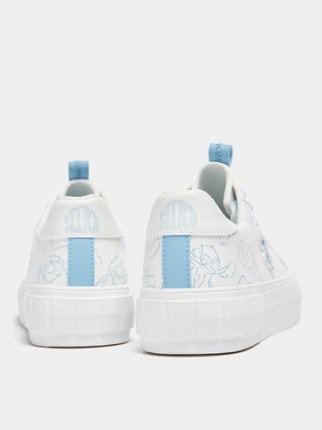 Pull&Bear Sneaker in Weiß
