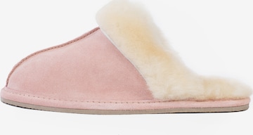 Minnetonka Тапки в Ярко-розовый: спереди