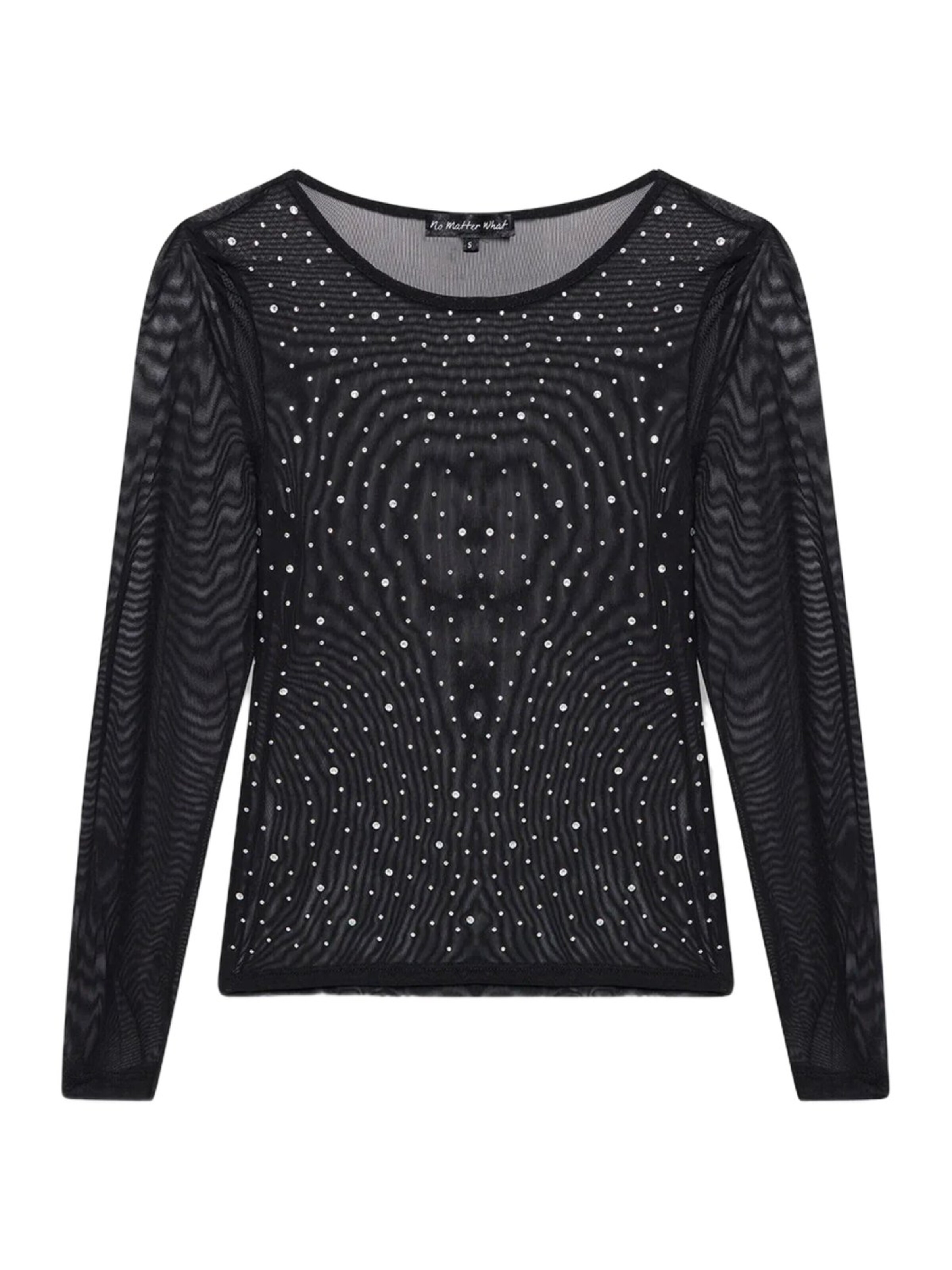 T-shirt No Matter What en noir