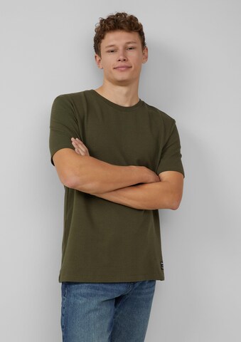 T-Shirt QS en vert : devant