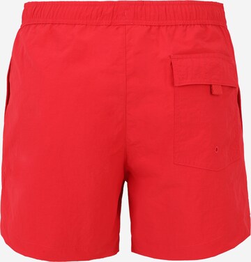 Pantaloncini da bagno di Champion Authentic Athletic Apparel in rosso