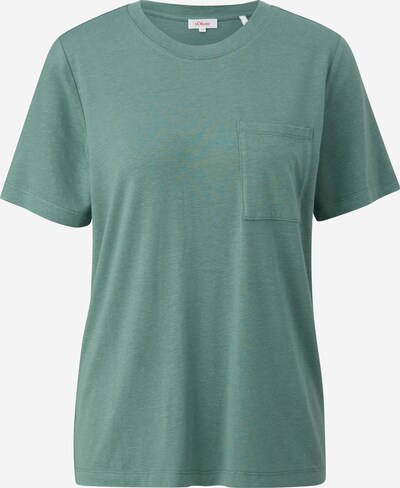 s.Oliver T-shirt en vert foncé, Vue avec produit