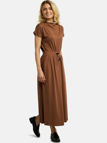 Liberte Essentiel Top ' ALMA ' in Brown: front