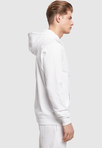 Merchcode Sweatshirt 'Spring Saying' in Weiß