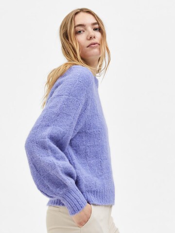 Pull-over 'Radina' SELECTED FEMME en violet