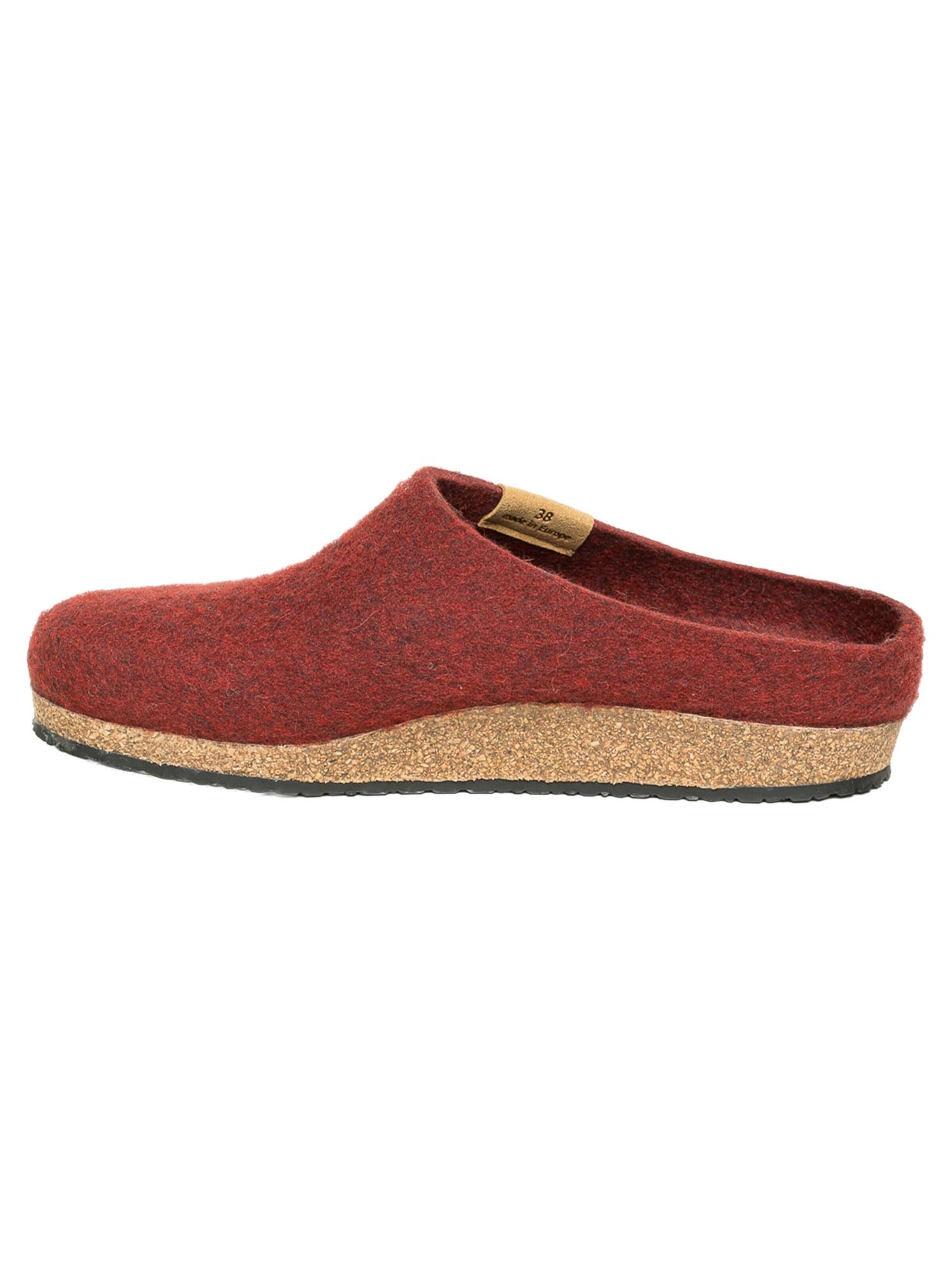 Stegmann Clogs 'RE Filz' in Red