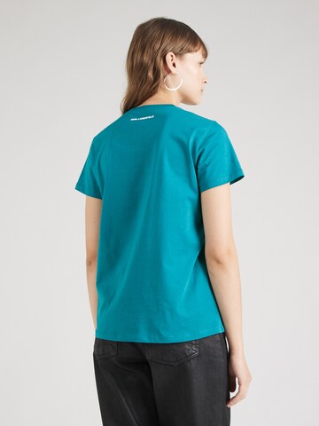 Karl Lagerfeld T-Shirt 'Ikonik 2.0' in Grün
