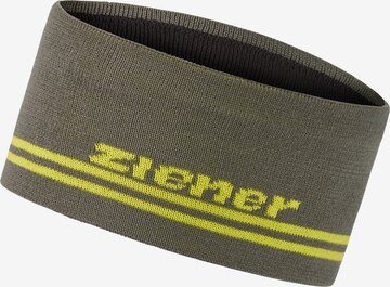 ZIENER Athletic Headband 'ILYASU' in Green: front