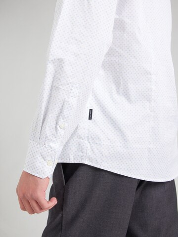 Coupe regular Chemise bugatti en bleu