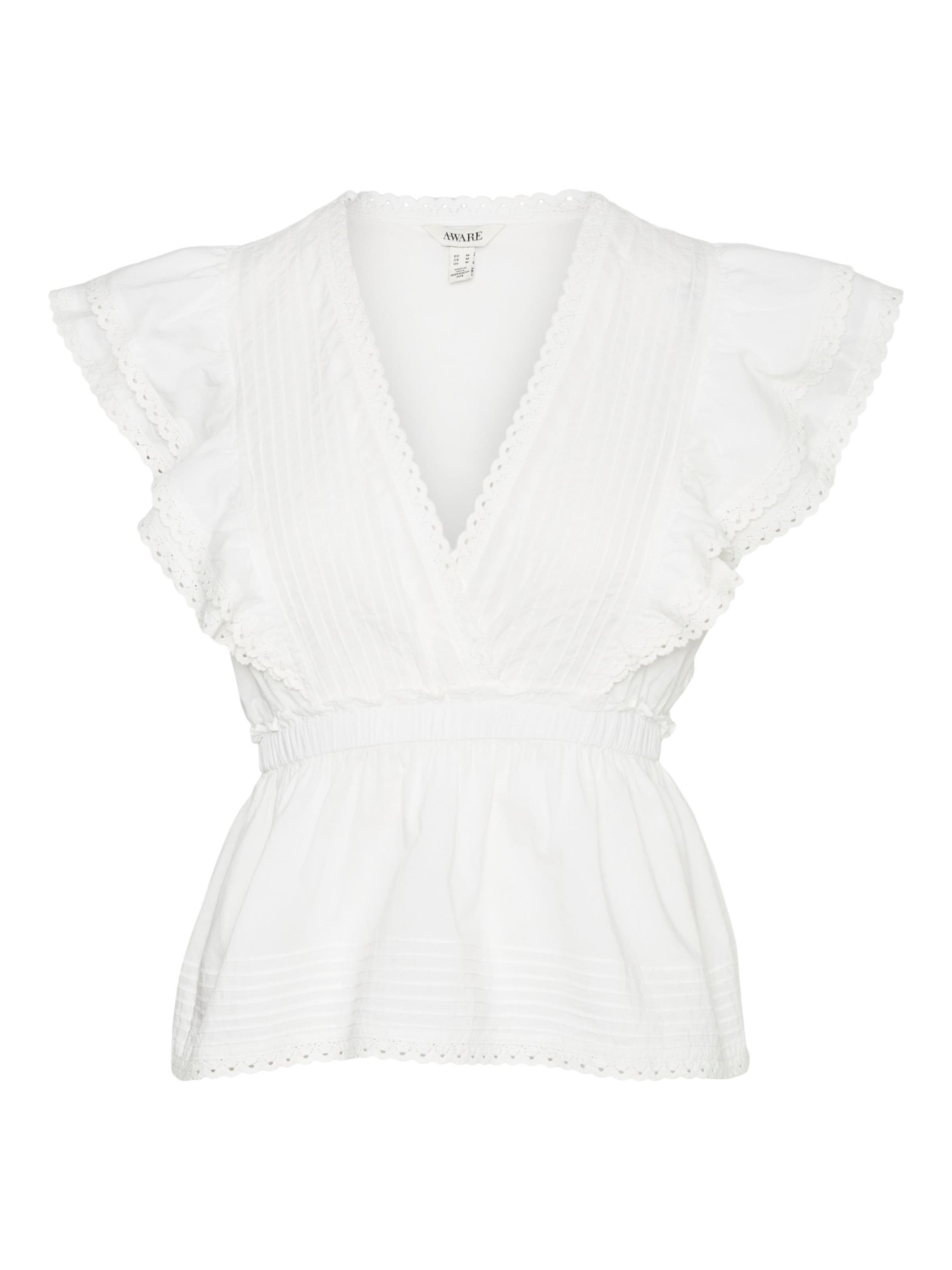 Camicia da donna 'VMNorden' di VERO MODA in bianco: frontale