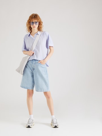 Soft Rebels Blouse 'Adeline' in Blauw