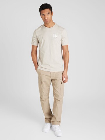 HUGO T-Shirt 'Detzington241' in Grau