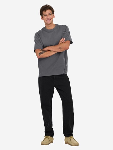 Only & Sons Shirt 'Onsfred' in Grey