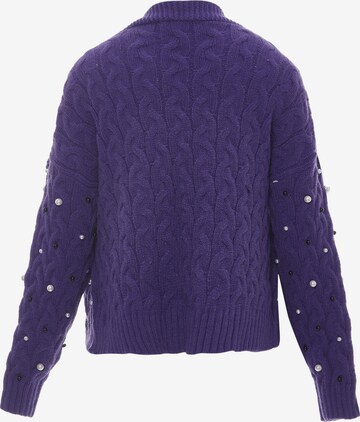 Cardigan faina en violet