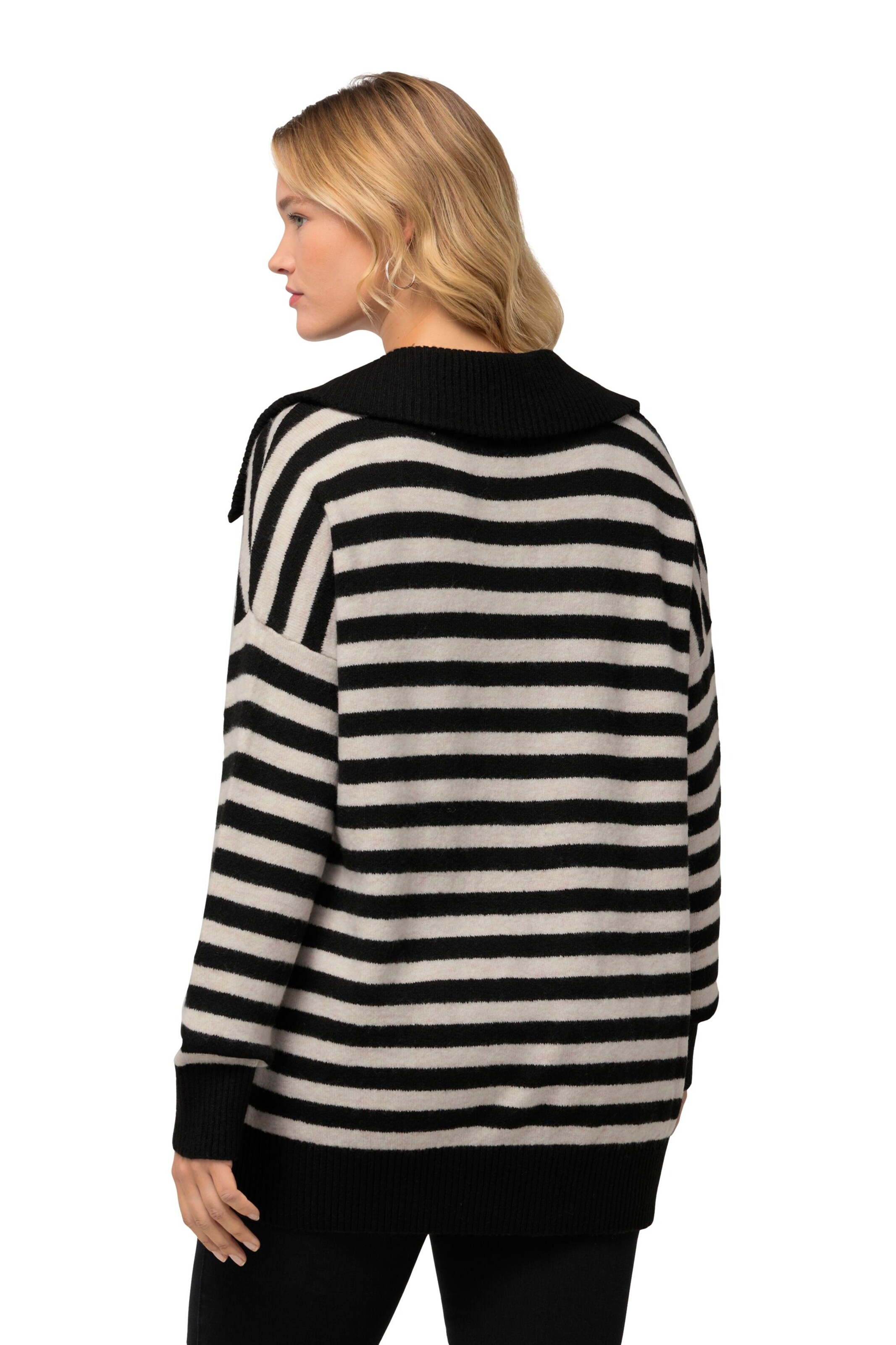 Ulla Popken Pullover in Schwarz