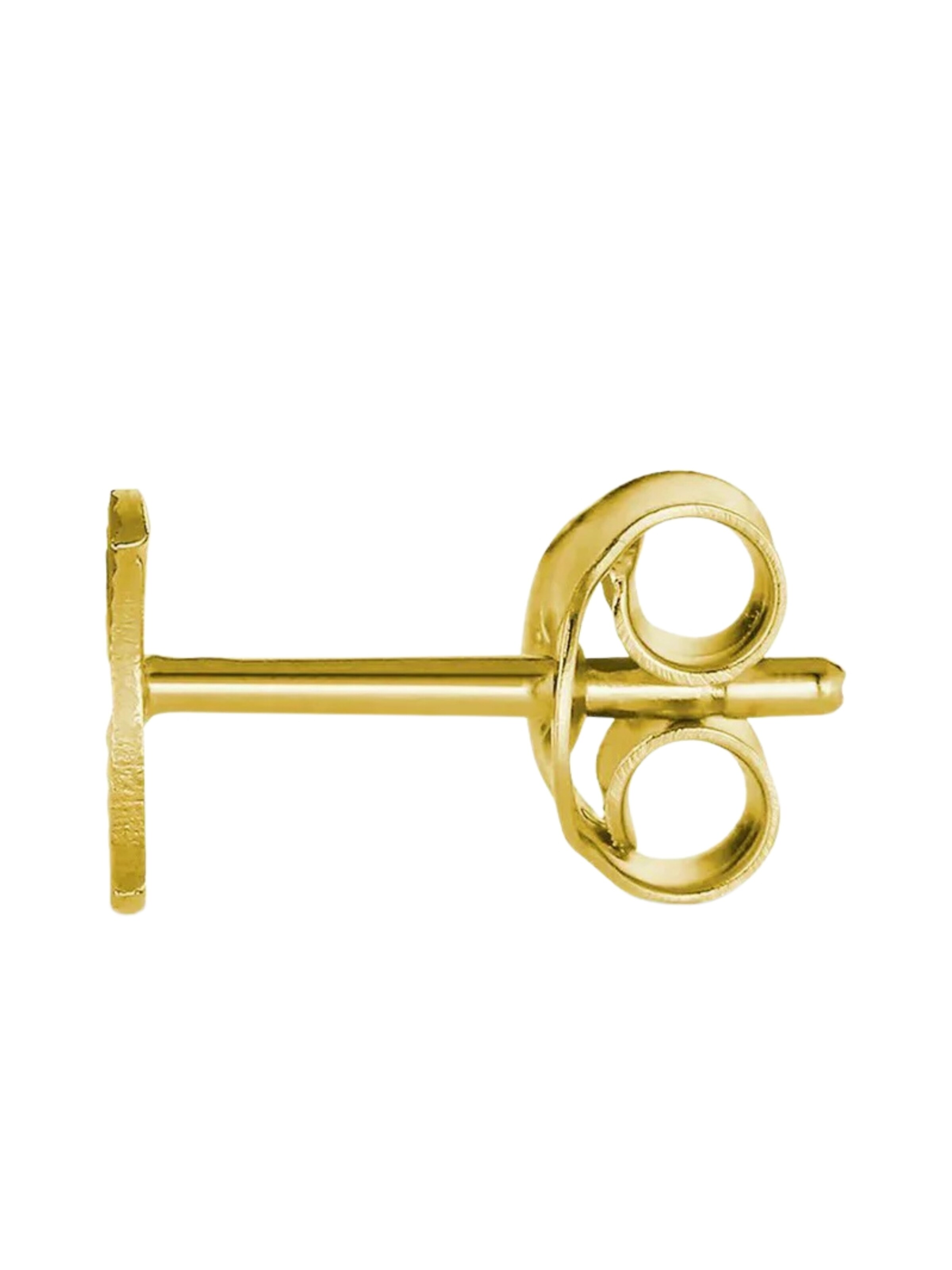 Boucles d'oreilles 'Reflection Halfmoon' Jane Kønig en or