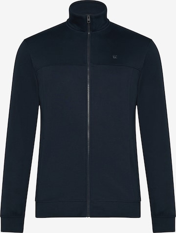 s.Oliver Sweatvest in Blauw: voorkant