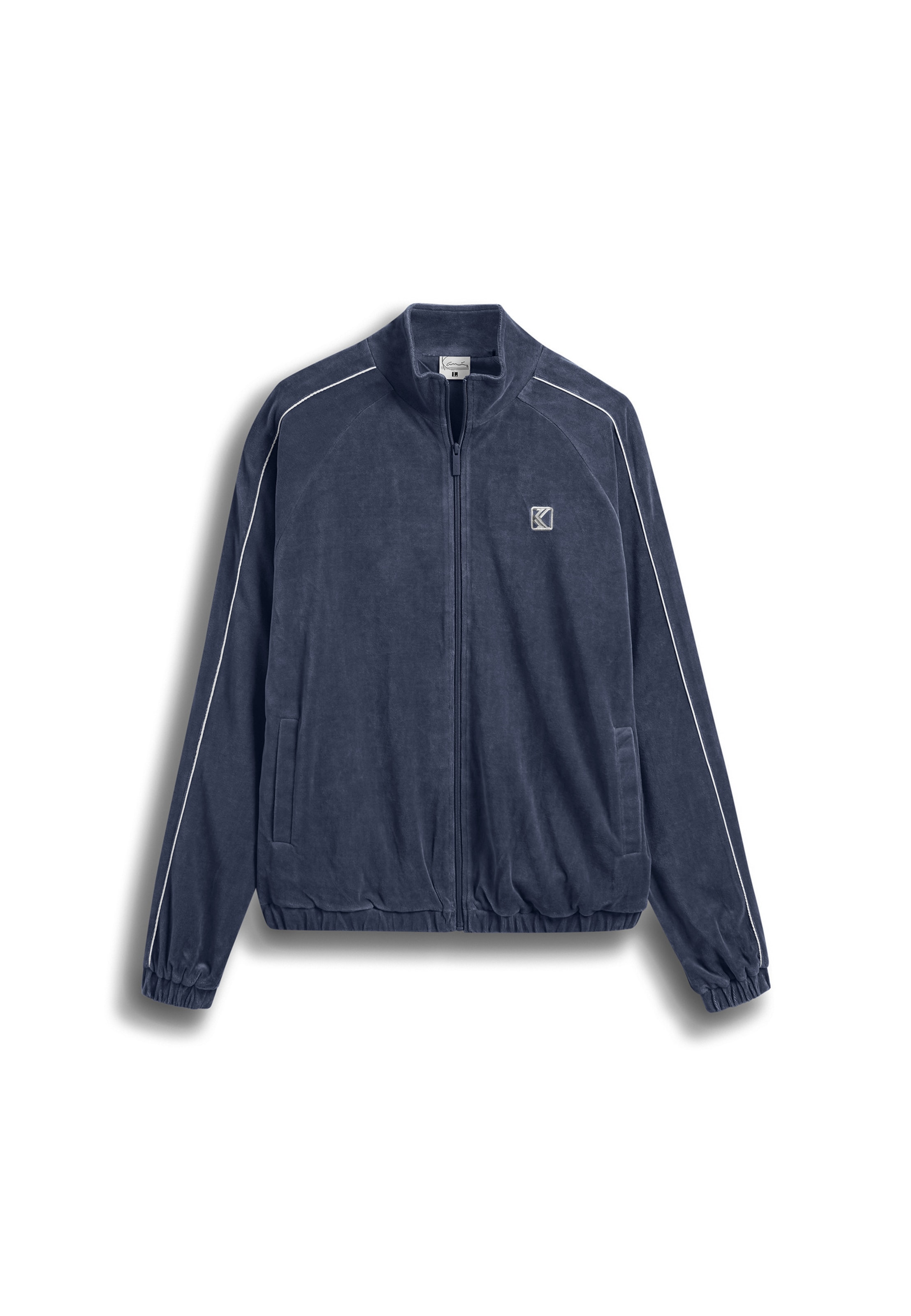 Karl Kani - Chaqueta de chándal en azul: frente