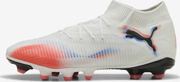 Chaussure de foot 'Future 8 Pro' PUMA en blanc : devant