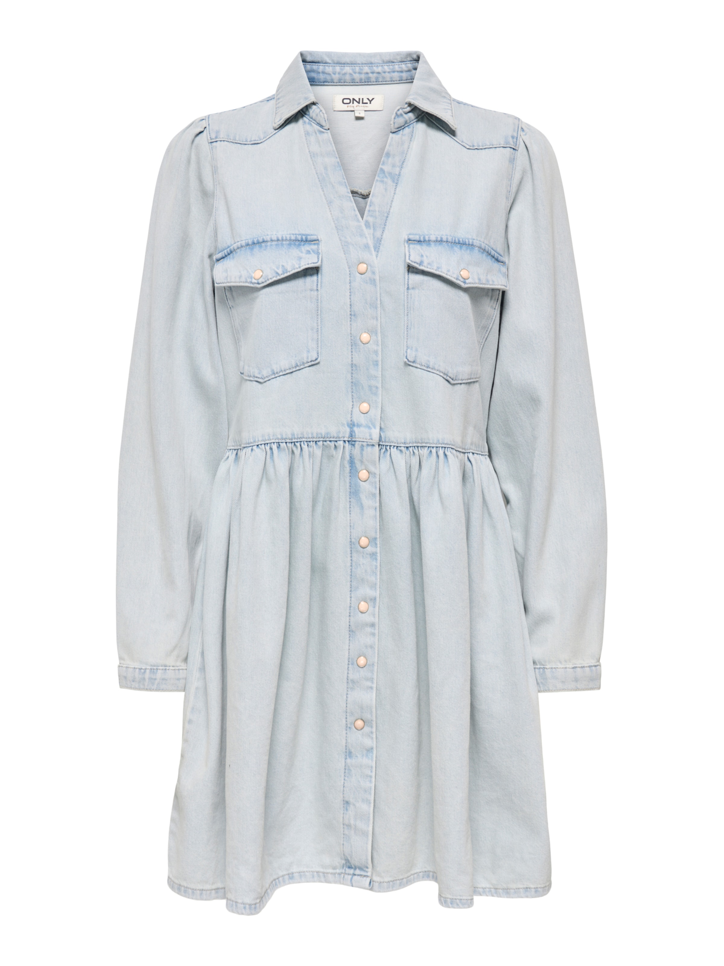 ONLY Blusekjole 'ONLCYRUS' i blå: forside