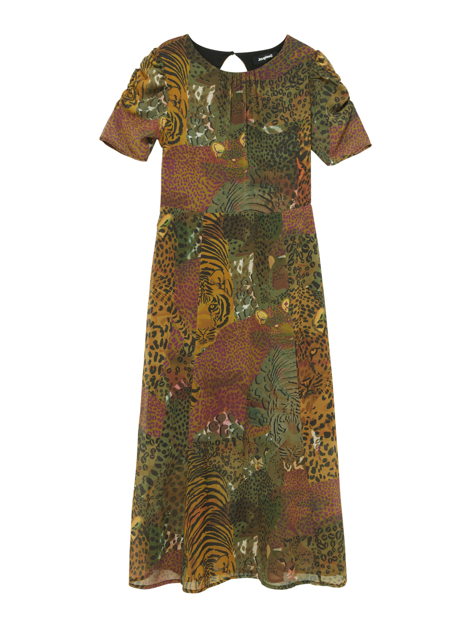 Kobiety Odzież Desigual Kleid SALOMON w kolorze Zielonym 