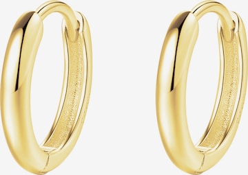 Orecchini 'Eterna' di Hey Happiness in oro: frontale