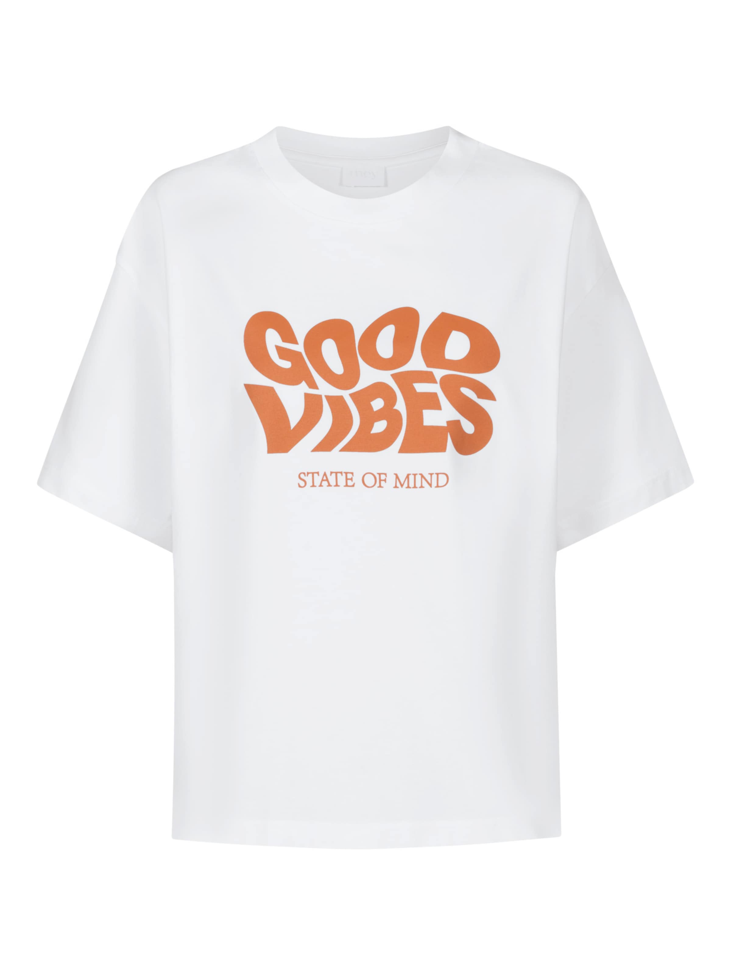 T-shirt 'Solid Love' Mey en blanc : devant