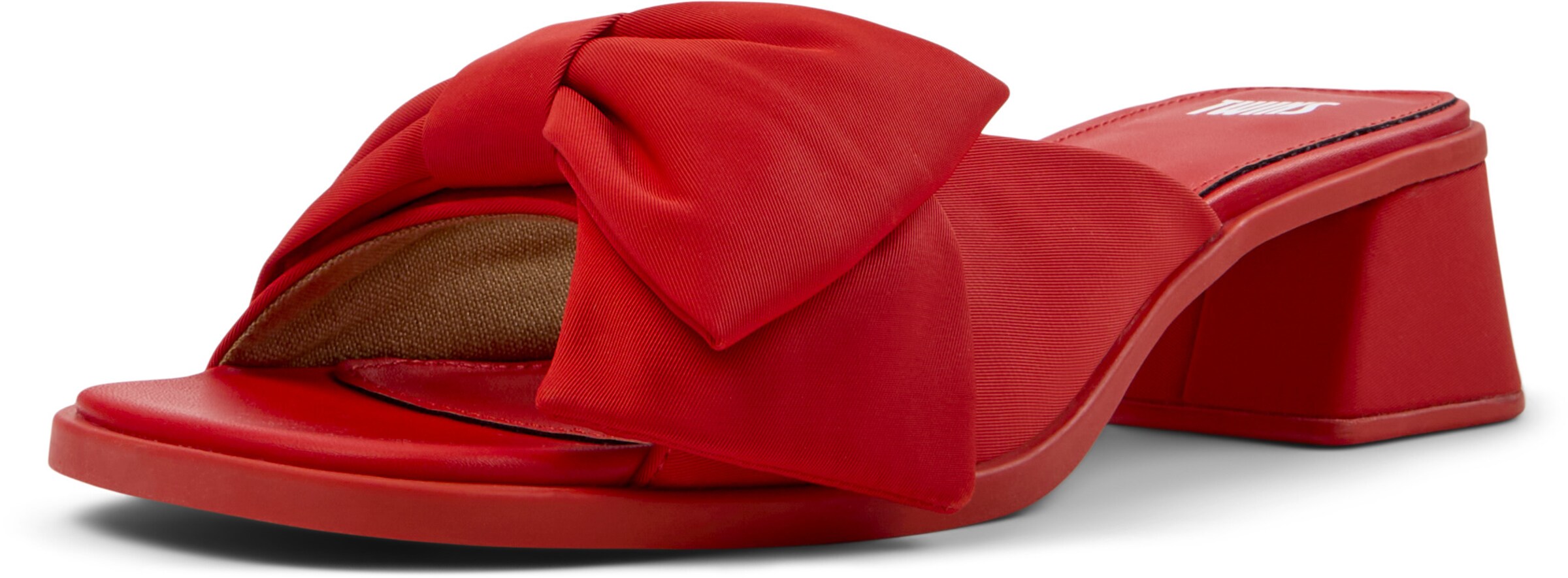 CAMPER Pantolette 'Kora' in Rot: Vorderseite