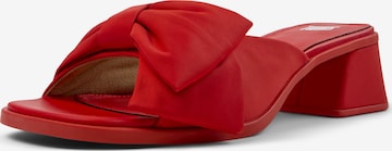 CAMPER Pantolette 'Kora' in Rot: Vorderseite